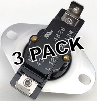 DC47-00018A - 3-Pack Clothes Dryer Thermostat for Samsung