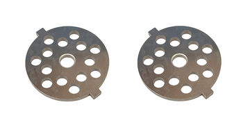 2 Pk, Food Grinder Attachment Coarse Plate for KitchenAid, AP3874016, WP9709030