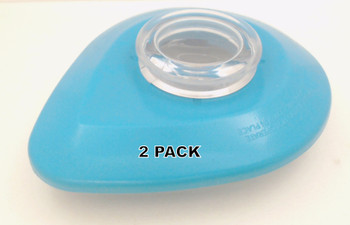 2 Pk, Blender Lid Assembly, Crystal Blue, for KitchenAid , AP5631133, W10476251