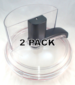2 Pk, KitchenAid Food Processor Bowl Cover with Seal, AP5737089, W10597705