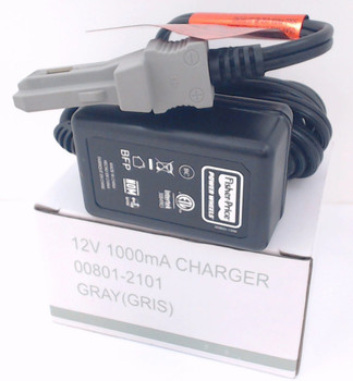 2 Pk, Power Wheels Grey 12V Grey Battery Charger, 00801-1778, 00801-2101
