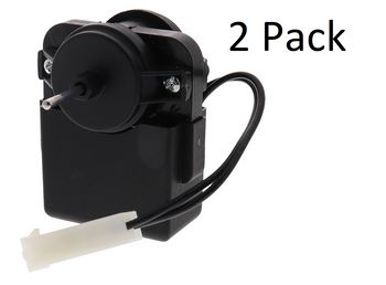 2 Pk, Refrigerator Evaporator Motor for Whirlpool, Sears AP3996841, WP2315539 2 Pk, Refrigerator Evaporator Motor for Whirlpool, Sears AP3996841, WP2315539