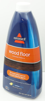 Bissell 32oz Wood Floor Cleaning Formula, Lemon, Pet & Family Safe, 1929