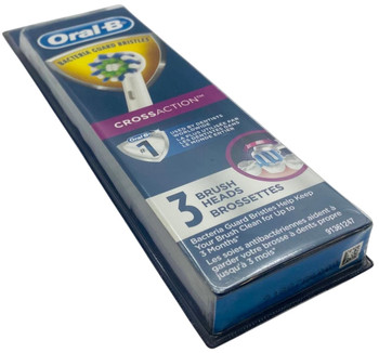 Oral-B Professional Cross Action Replacement Brush Heads, 3 Pk, EB50-3