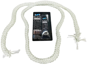 Pellet Stove 80" WHITE Gasket Kit, Includes SEALANT, AC-DGKEP