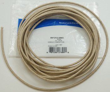 Supco 25 Foot Single Conductor Wire, 14GA, 450C, Hi-Temp, RP2514NG