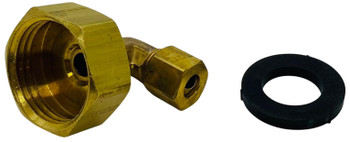 Supco ¾" Brass Valve Adapter for Icemakers and Humidifiers, VI2404