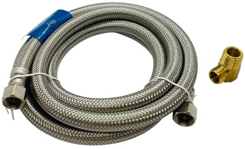 1406DWSS - Stainless Steel Hose with Elbow Fitting