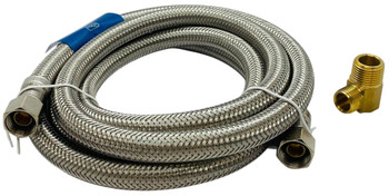 1406DWSS - Stainless Steel Hose with Elbow Fitting