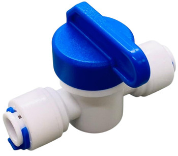Supco 1/4" Union Connector with Shut Off valve for Hot or Cold, SPFUV14
