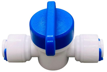 Supco 1/4" Union Connector with Shut Off valve for Hot or Cold, SPFUV14