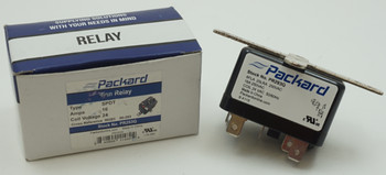 Packard SPDT Switching Fan Relay, 24 Coil Voltage, 16 Resistive Amps, PR293Q