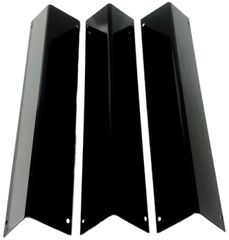 Gas Grill Porcelain Steel Heat Plate Replacement for Weber, Set of 3, 93913