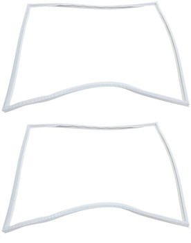 2 Pk, Refrigerator Door Gasket for Sub Zero, 3210180, 7010609