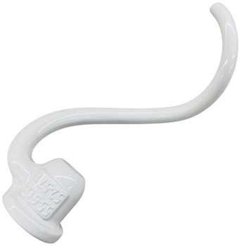 2 Pk, KitchenAid Stand Mixer Spiral Coated Dough Hook, 6 QT, W10846380