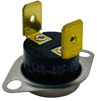 Furnace Thermostat Auto Reset, 1/4" Terminal 140°F Cut-Out / 100°F Cut-In SLS140