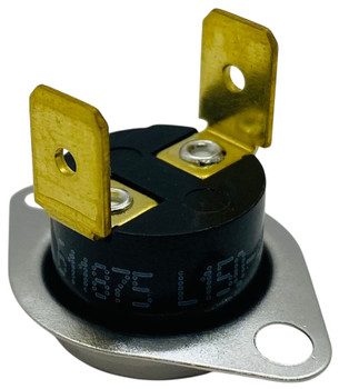 Furnace Thermostat Auto Reset, 1/4" Terminal 150°F Cut-Out / 110°F Cut-In SLS150