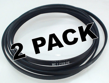 WE12X10014 - 2-Pack Dryer Belt for General Electric and Hotpoint WE12X10014 - 2-Pack Dryer Belt for General Electric and Hotpoint