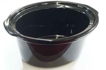 4 Qt Black Stoneware fits Crock-Pot SCCPVP400 Slow Cooker, 162649-000-000