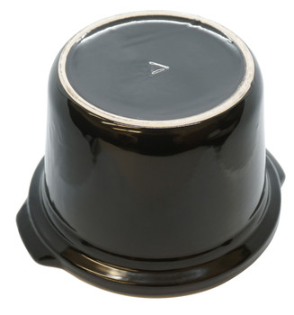 4 Qt Black Round Stoneware fits Crock-Pot Slow Cooker, 129995-000-000