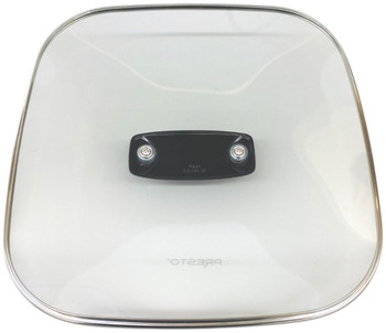 Presto Glass Cover Assembly for DiamondCoat Ceramic 12" Electric Skillet, 85983