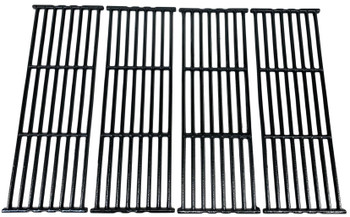 Gas Grill Glossy Finish Porcelain Coated Cast Iron Cooking Grid set (4 pc) 66024