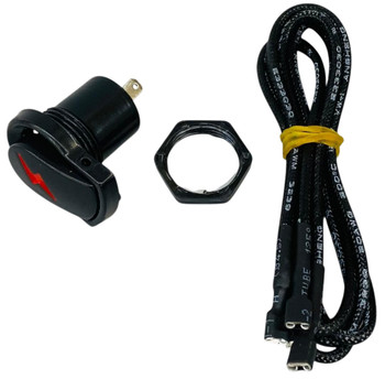 Gas Grill 2 Wire Trigger Switch for Remote Switch, 17-3/4" X 1", 03152