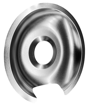 Range Chrome 8" Drip Pan replaces GE, Hotpoint, 8GE, WB32X10013