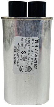 Microwave High Voltage Capacitor, 2100 vac, 1.05 mfd uf, 13QBP21105