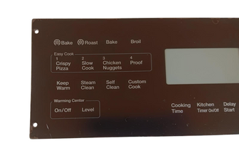 Range Membrane Switch, Touchpad Overlay for Samsung, AP5623392, DG34-00020A