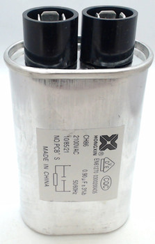 13QBP21090 - Microwave High Voltage Capacitor, 2100 vac, .90 mfd uf 13QBP21090 - Microwave High Voltage Capacitor, 2100 vac, .90 mfd uf