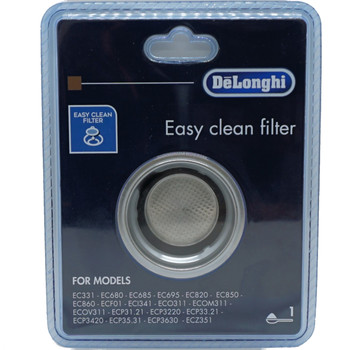 5513280991 - Easy Clean 1 Cup Filter fits De'Longhi 5513280991 - Easy Clean 1 Cup Filter fits De'Longhi