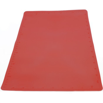 Wilton Non-Stick Red Silicone Baking Mat, 10.2 x 16, 2105-0-0744