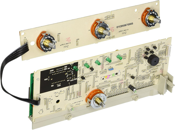 Mounted Main Control Board fits General Electric, AP4980168, WH12X10475