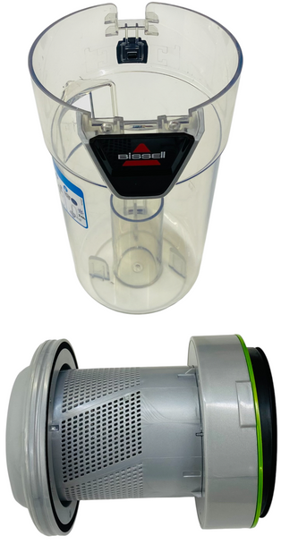 Bissell Dirt Tank Assembly fits Select Cordless Stick Vacuum, 1625001