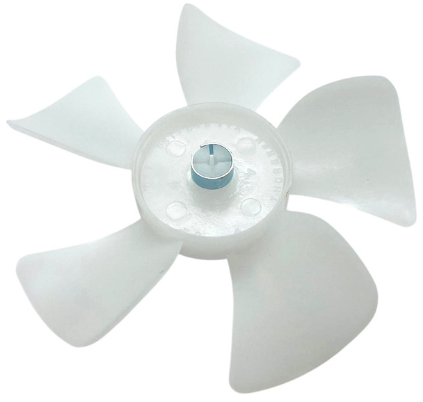 5308000010 - Plastic Fan 5 Blade, 4" Diameter, 1/8" Shaft