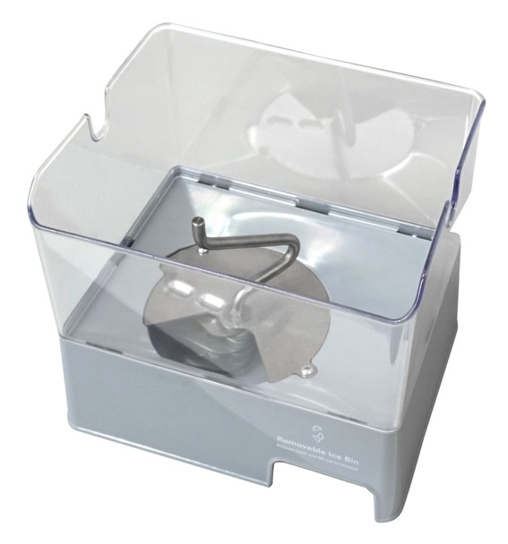 Refrigerator Gray Ice Bucket fits Whirlpool, AP6261429, PS12114487, W11129522