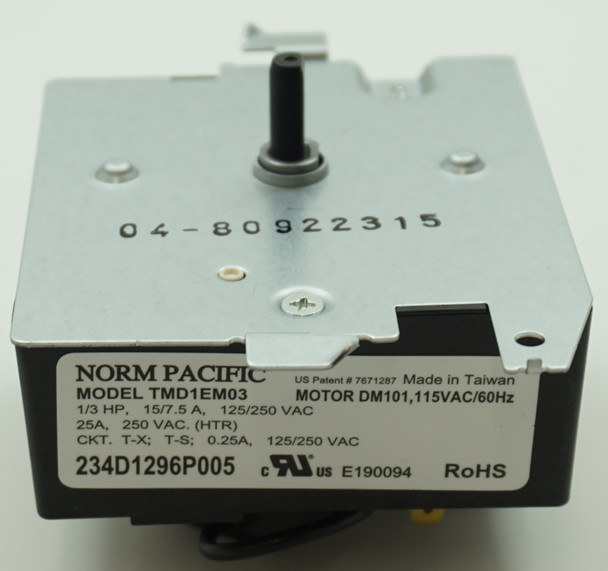 60Hz Dryer Timer for General Electric, AP5780508, PS8690648, WE4M533