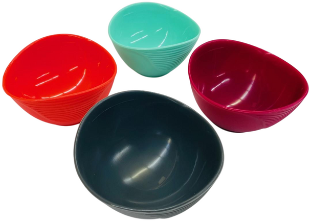 Trudeau Silicone Set of 4, 1/2-Cup (120 ml), Pinch Bowls, 09915018