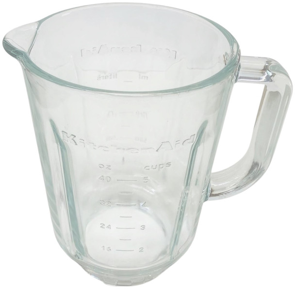 WPW10221793 - Glass Blender Jar, 40 oz, fits KitchenAid