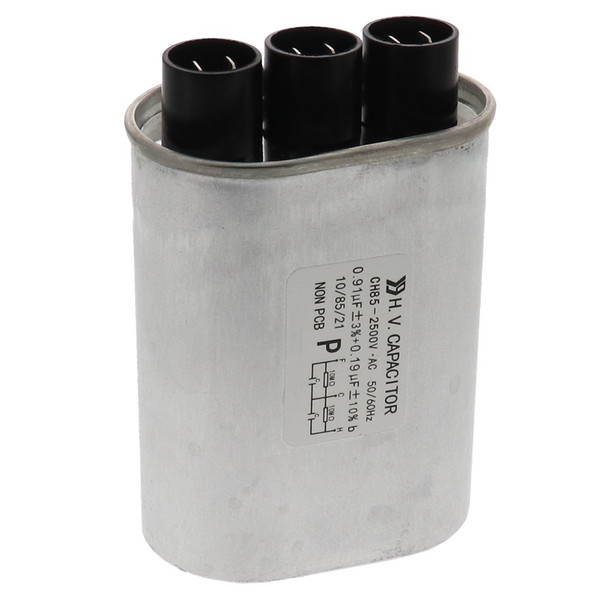High Voltage 0.91UF0.19UF Capacitor fits TurboChef Commercial Cooking, 100232
