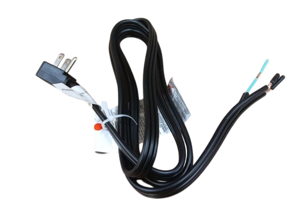6' Angle Plug Cap Power Cord, for Dishwashers, 125VAC, 15A, 14/3 AWG, AP110AC6