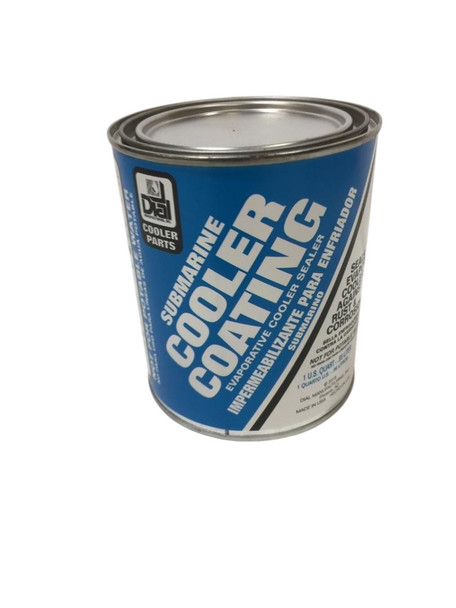 Evaporator Cooler (Swamp Cooler) Quart Size Premium Interior Cooler Coating 5347