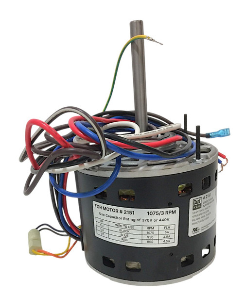 Evap Cooler (Swamp Cooler) 3 Spd/1075 RPM Direct Drive Blower Motor, 2151, 24585