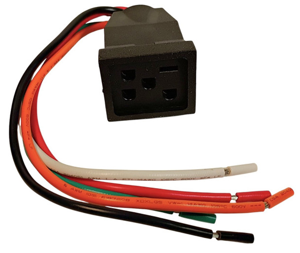 Evap Cooler (Swamp Cooler) 115-230V/15A 10" Leads Pigtail Receptacle, 7584