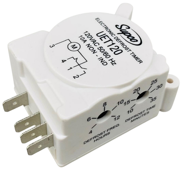 Universal Refrigerator Defrost Timer, 120V, UET120
