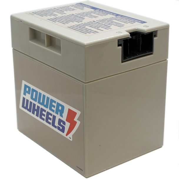 Power Wheels Gray Grey Battery 12 Volt 00801-0638 Power Wheels Gray Grey Battery 12 Volt 00801-0638