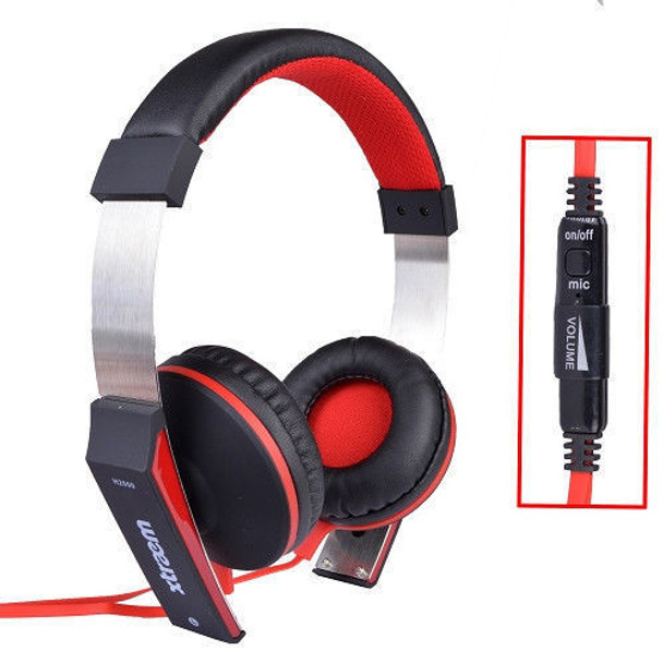 Sentry Pro Series Studio Style Headphone with Click Control Mic, H2000