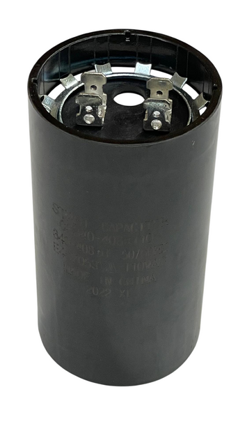 Start Capacitor, Round, 340-408 Mfd., 110 Volt, CS340-408X110