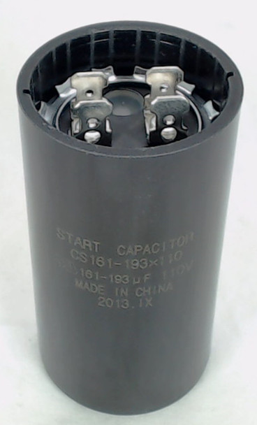 Start Capacitor, Round, 161-193 Mfd., 110 Volt, CS161-193X110
